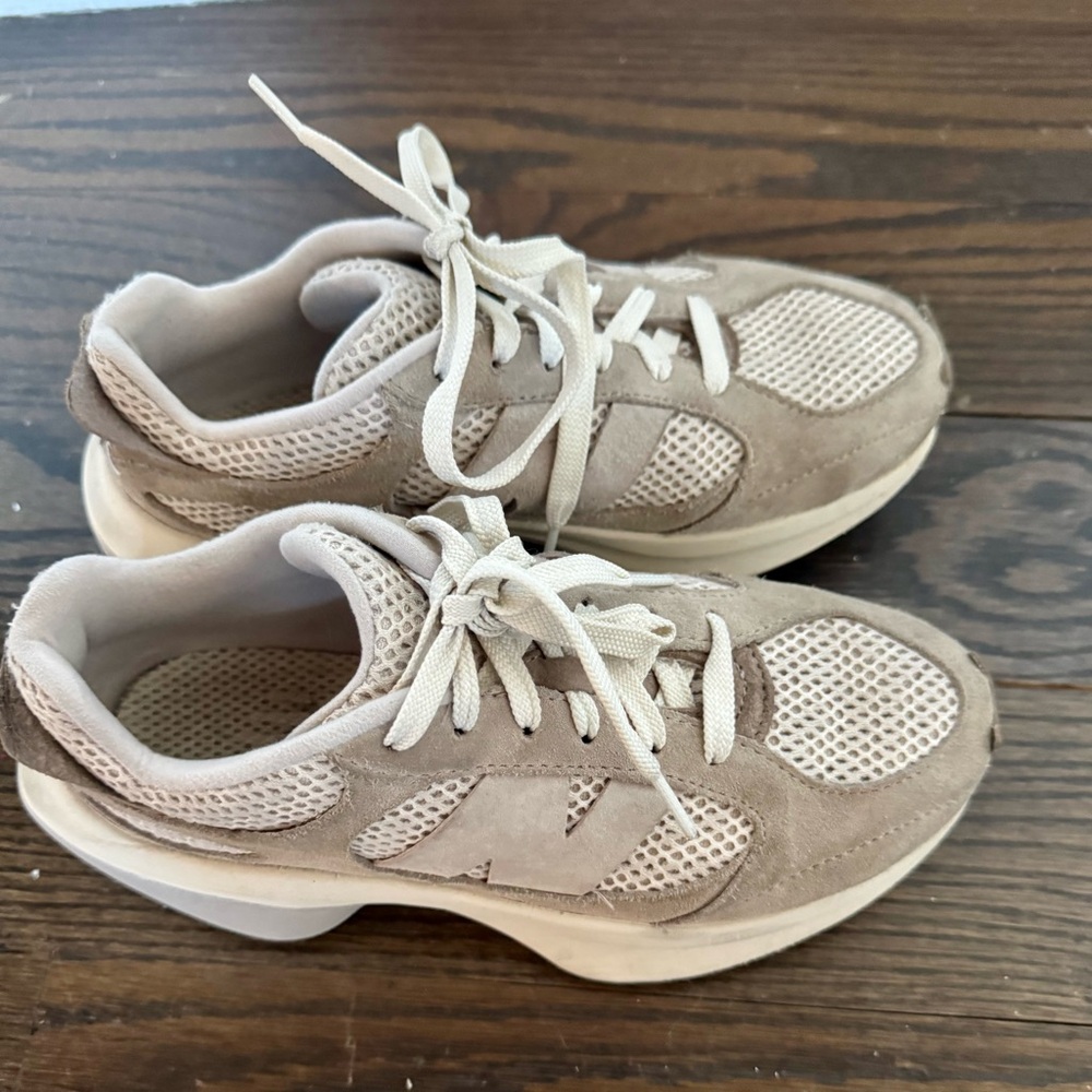 New Balance Women's Taupe Sneakers - Picture 2 of 6